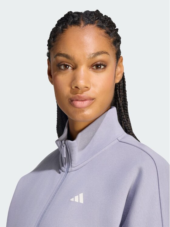 adidas adidas Top 167806 Fioletowy Loose Fit