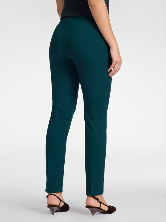 Elena Mirò Elena Mirò Pantaloni di tessuto P162P000358N035 Verde Regular Fit