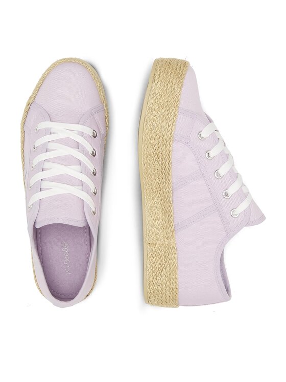 DeeZee DeeZee Espadryle WSS21067-01 Fioletowy
