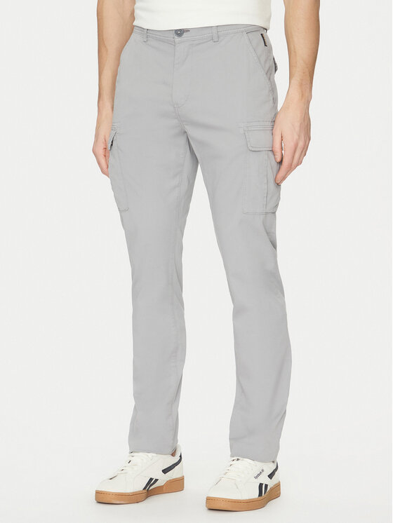 Napapijri Napapijri Hlače NP0A4IDQH621 Siva Regular Fit