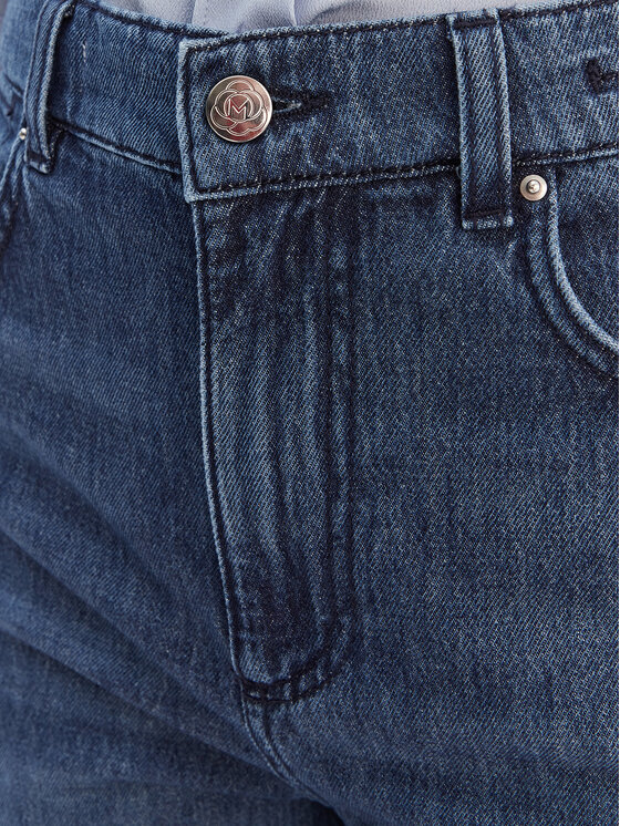 Marella Marella Džinsi 2613181024 Zils Wide Leg
