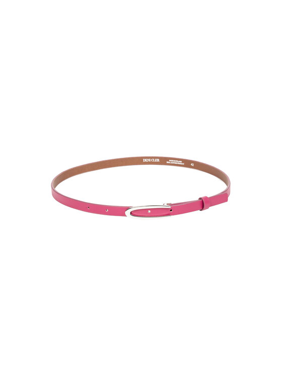 Deni Cler Milano Deni Cler Milano Pasek T-DC-P103-E2-77-32-1 Różowy