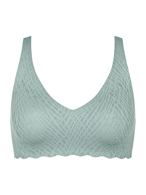 Sloggi Sloggi Sutien fără armătură Zero Feel Bliss 10219688 Verde