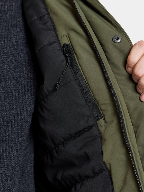 Didriksons Didriksons Зимно яке Stefan Usx Jkt 505041 Зелен Regular Fit