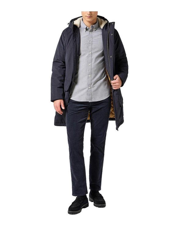 Wrangler Wrangler Koszula 112357230 Szary Regular Fit