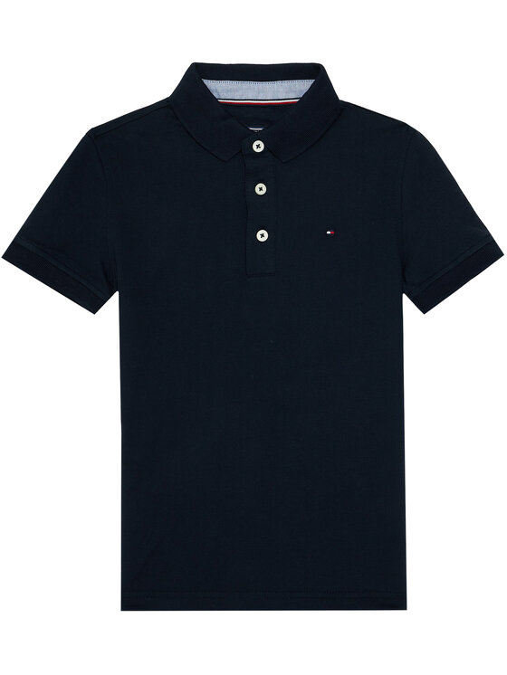 Tommy Hilfiger Polo KB0KB03975 S Tamnoplava Regular Fit