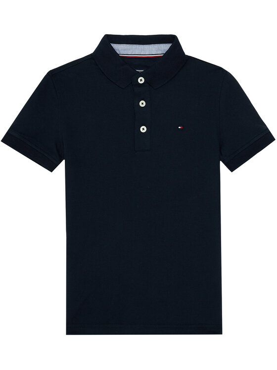 Tommy Hilfiger Tommy Hilfiger Tricou polo KB0KB03975 D Bleumarin Regular Fit