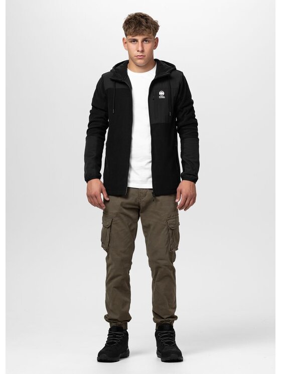PITBULL PITBULL Bluza CAMERON Czarny Regular Fit