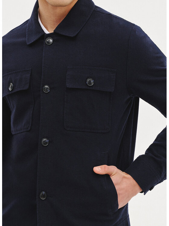 Pako Lorente Pako Lorente Kurtka przejściowa P25SF-5X-002 Granatowy Classic Fit