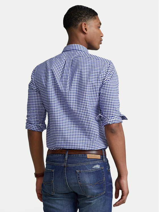 Polo Ralph Lauren Polo Ralph Lauren Košeľa Core Replen 710549084 Modrá Slim Fit