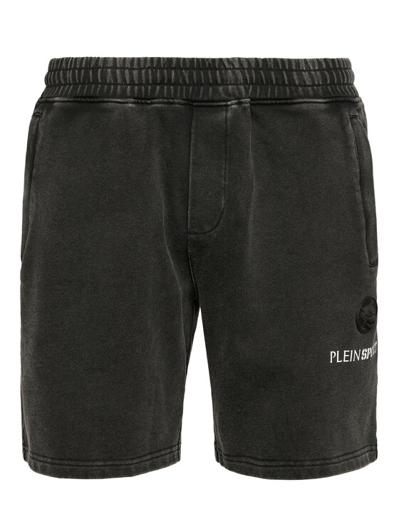 Plein Sport Plein Sport Pantaloncini 28075 Nero Jogger Fit