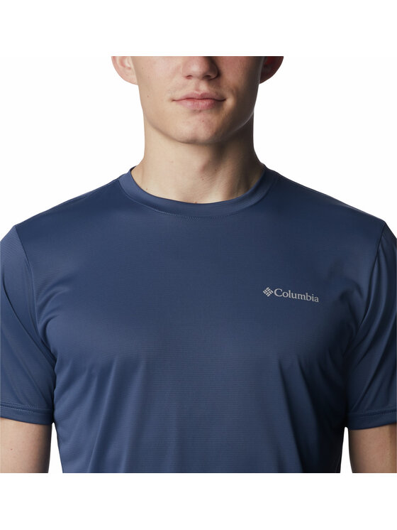 Columbia Columbia T-Shirt 199039 Niebieski Regular Fit