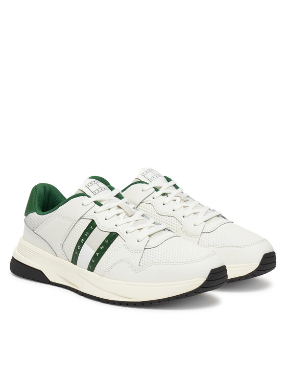 Tommy Jeans Tommy Jeans Αθλητικά Retrocasual Runner EM0EM01528 Λευκό