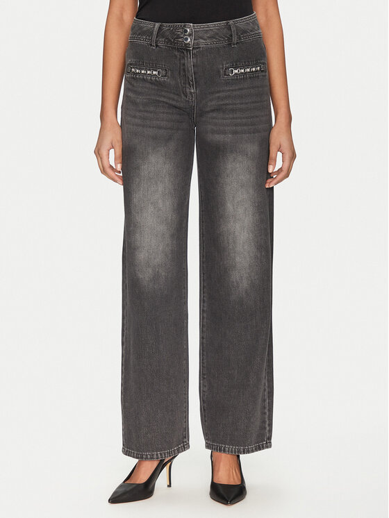 Morgan Morgan Jeans 251-PELI Grigio Wide Leg