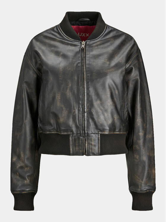 JJXX JJXX Bomber dzseki Hailey 12250708 Fekete Regular Fit