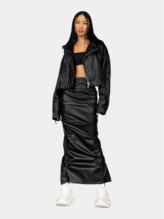 MADE BY SOCIETY MADE BY SOCIETY Ścierka Fusta STATIC HORIZON - F27228 Czarny Basic Fit