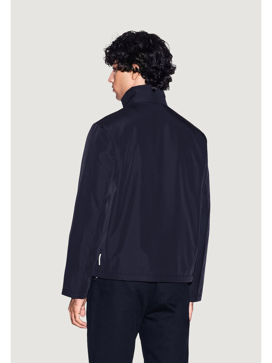Armani Exchange Armani Exchange Giacca di transizione BLOUSON JACKET Blu Casual Fit