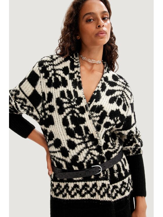 Desigual Desigual Maglione ALPS-LACROIX Nero Regular Fit