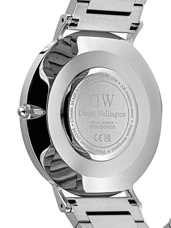 Daniel Wellington Daniel Wellington Zegarek DW00100774 Srebrny