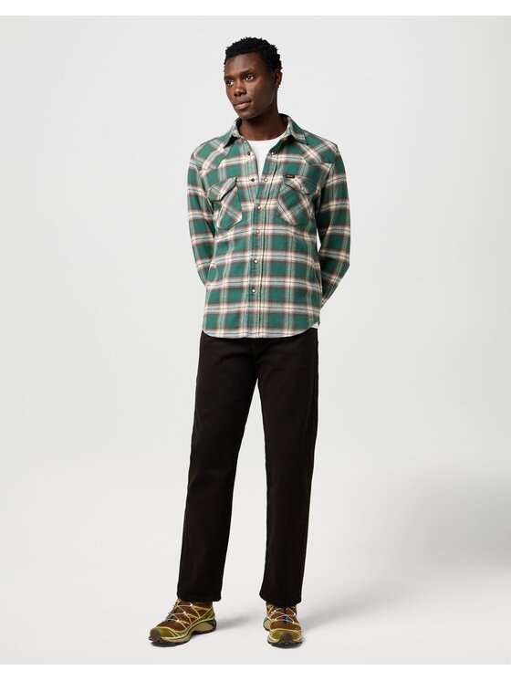 Wrangler Wrangler Koszula WESTERN SHIRT Kolorowy Regular Fit