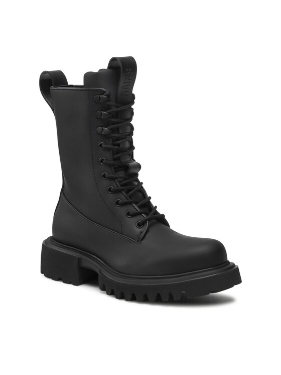 Rains Rains Trapper stila apavi Show Combat Boot 22600 Melns