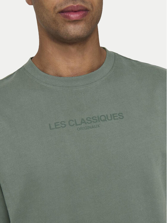 Only & Sons Only & Sons T-Shirt 22028766 Zielony Relaxed Fit