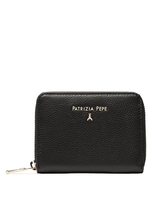 Női Nagy női pénztárca Patrizia Pepe, Fekete, CQ8512/L001 K103