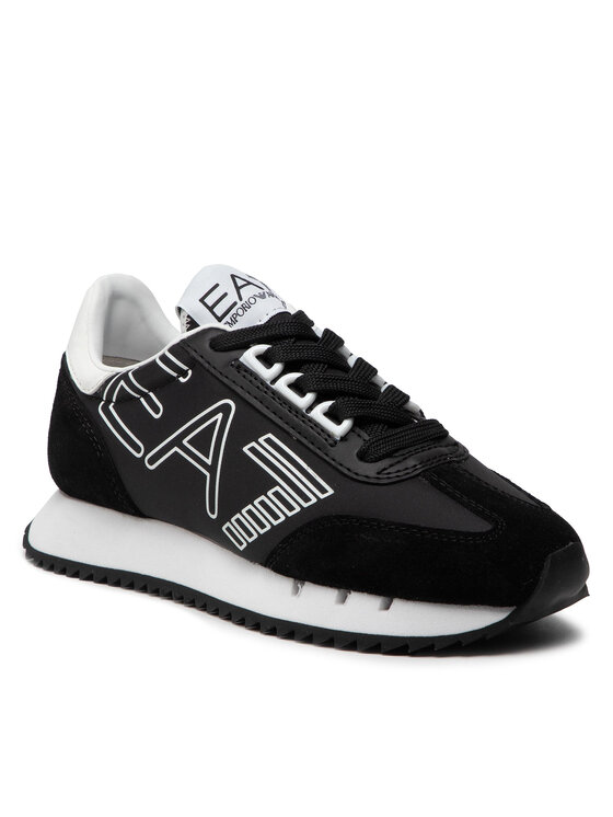 EA7 Emporio Armani Sneakers X8X101 XK257 A120 Negru La Reducere si Transport Gratuit Femei 2023-10-03 3