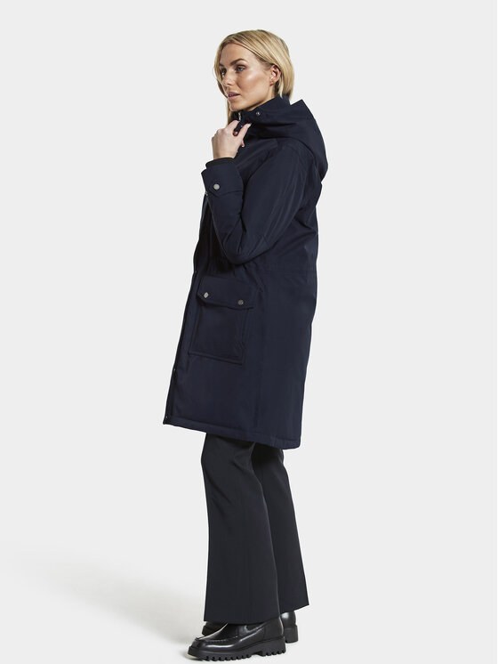 Didriksons Didriksons Parka Lene 504261 Granatowy Relaxed Fit