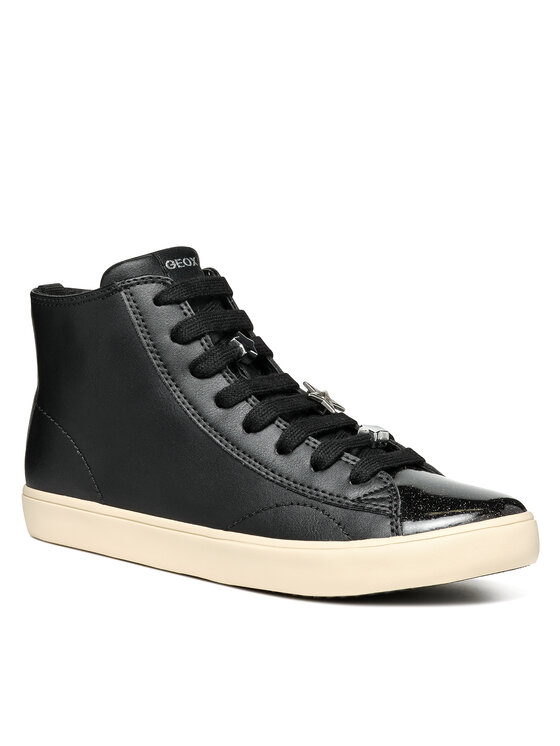 Geox Geox Tenisice J Gisli Girl J464NJ 0BCKC C9999 M Crna
