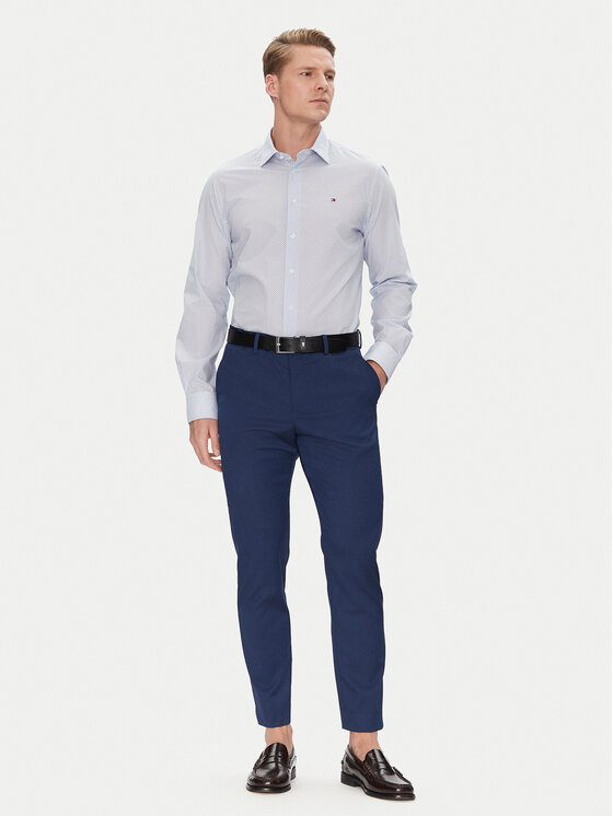 Tommy Hilfiger Tommy Hilfiger Camicia MW0MW38960 Blu Regular Fit