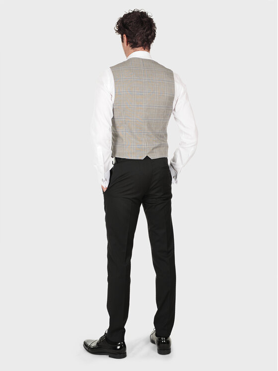 Evenemen Evenemen Kamizelka BOSTON GULIO Szary Slim Fit
