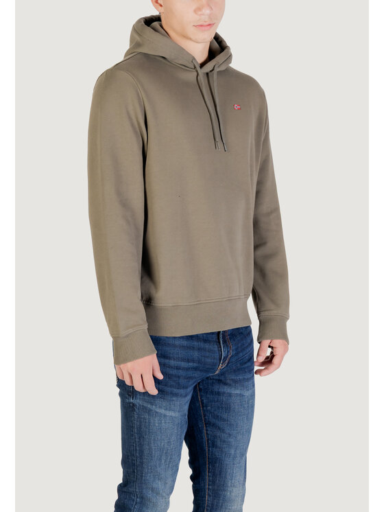 Napapijri Napapijri Felpa BALIS HOOD Verde Casual Fit