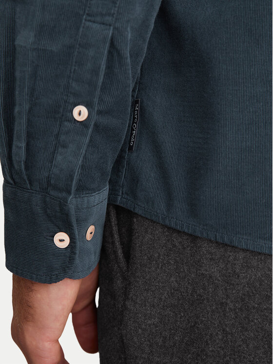 Marc O'Polo Marc O'Polo Koszula 429 7228 42256 Granatowy Slim Fit