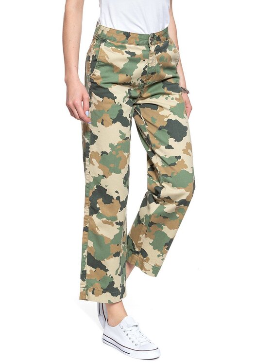 Lee Lee Jeansy WIDE LEG Kolorowy Loose Fit