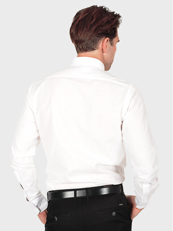 Evenemen Evenemen Koszula James White Biały Slim Fit