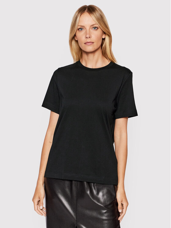 BOSS Boss T-shirt Ecosa 50457259 Crna Regular Fit