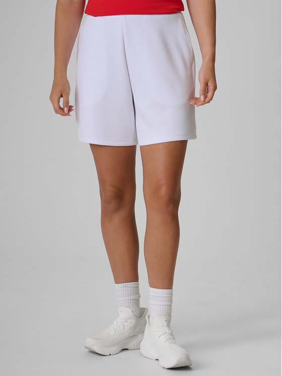 4F 4F Szorty sportowe STREFA KIBICA Biały Regular Fit
