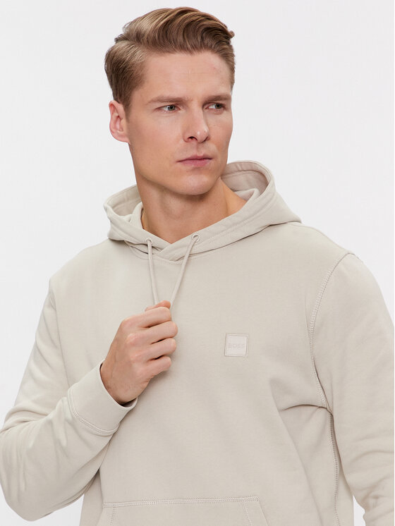 BOSS Boss Felpa Wetalk 50509314 Beige Regular Fit