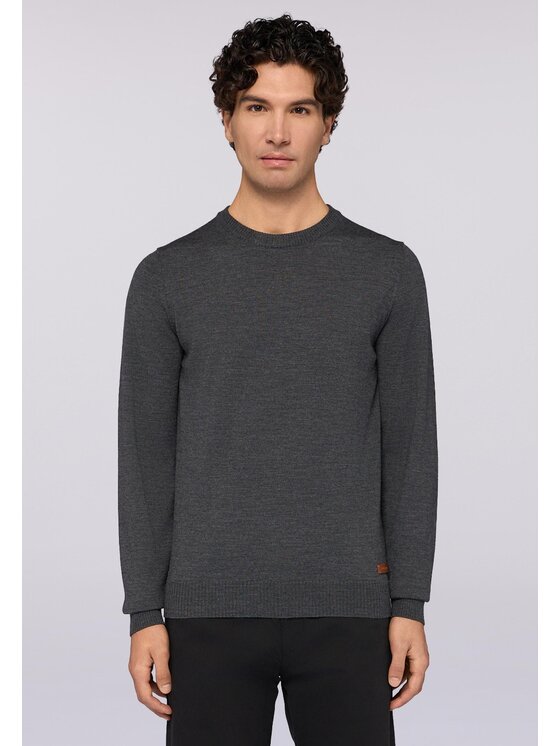 Trussardi Trussardi Cardigan M0058000007N013 Grigio Regular Fit