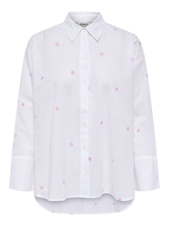 ONLY ONLY Camicia 15283743 Bianco Box Fit