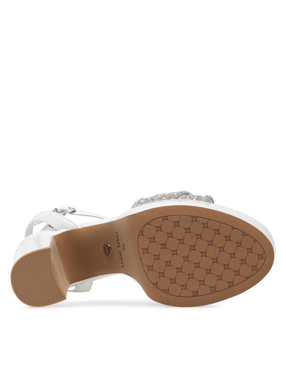 Nine West Nine West Sandały WFA2736-1 Biały