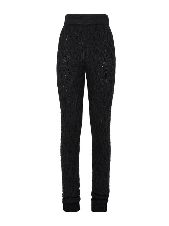 PHILIPP PLEIN PHILIPP PLEIN Joggery 10623 Czarny Jogger Fit