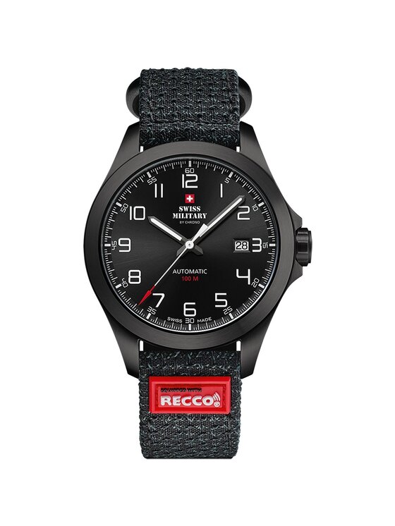Swiss Military by Chrono Swiss Military by Chrono Hodinky SMA34077.04 Čierna