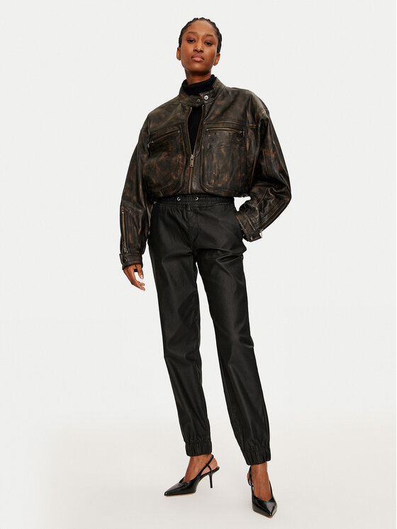 Noisy May Noisy May Joggery Klay 27031014 Czarny Slim Fit