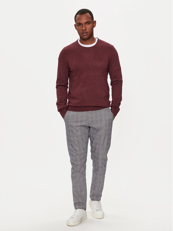 Lindbergh Lindbergh Maglione 30-80043 Bordeaux Slim Fit