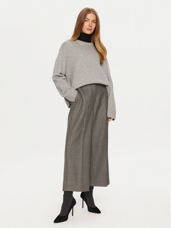 Herskind Herskind Sweter Doofa 5335974 Szary Regular Fit
