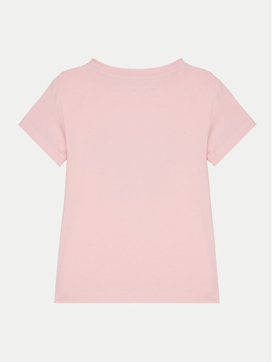 Guess Guess Тишърт K5RI00 K6YW4 Розов Regular Fit