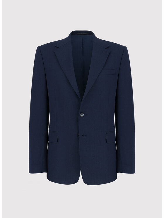 Pako Lorente Pako Lorente Marynarka P26WP-3X-020 Granatowy Slim Fit