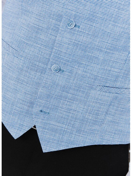 Pako Lorente Pako Lorente Kamizelka P24WF-8X-006 Niebieski Slim Fit